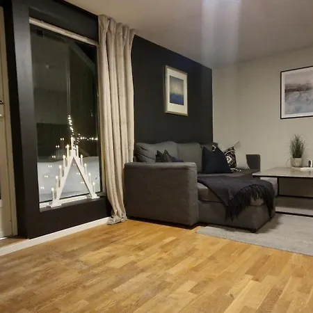 Modern In Tromso, Located Between The Arctic Cathedral And The Cable Car *