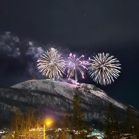 Modern In Tromso, Located Between The Arctic Cathedral And The Cable Car * Tromsø
