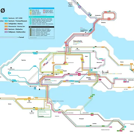 Willa Modern In Tromso, Located Between The Arctic Cathedral And The Cable Car Tromsø